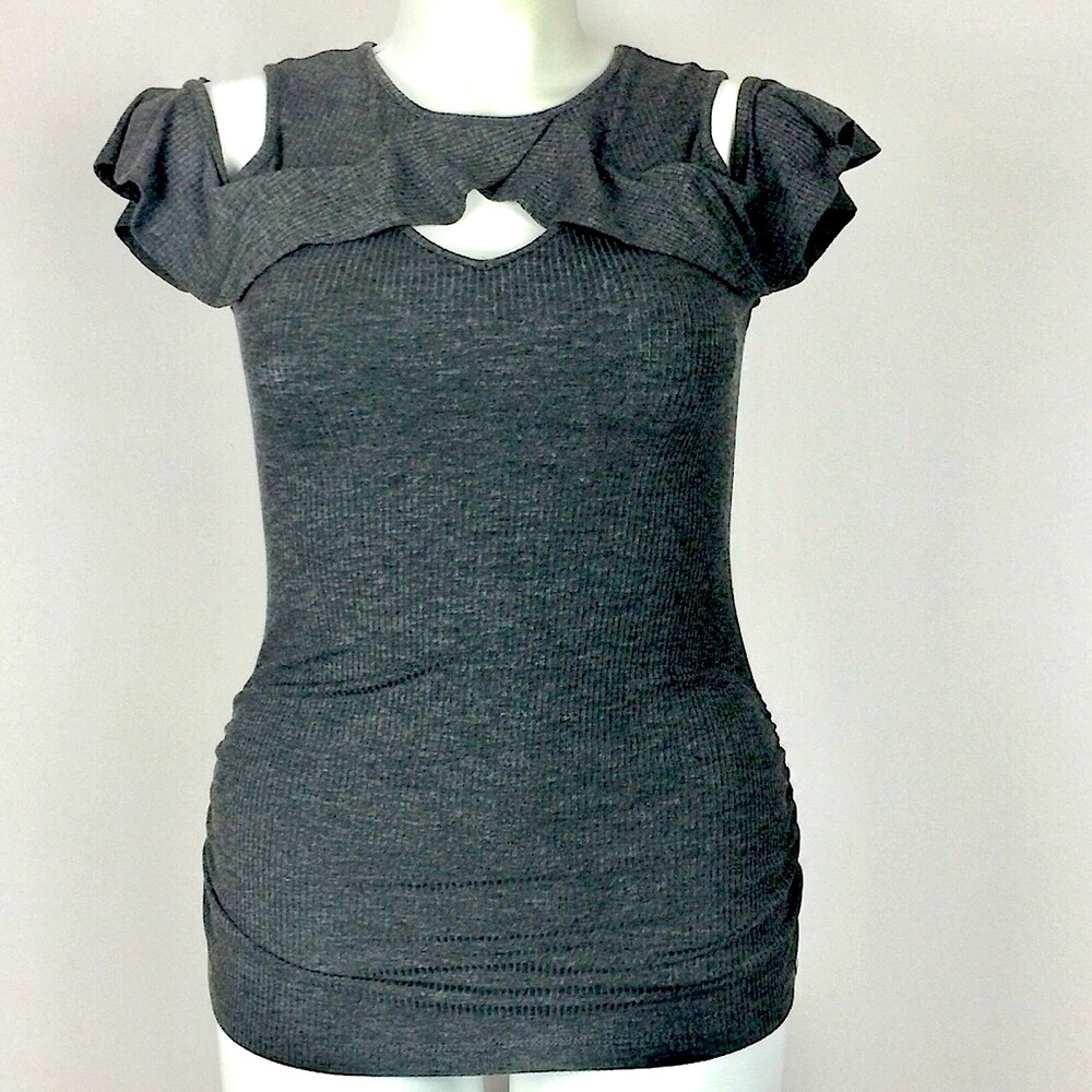 Candie’s Cold Shoulder Blouse NWT